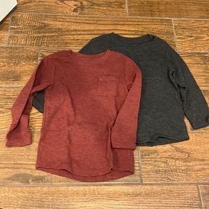 Cat & Jack long sleeve shirts